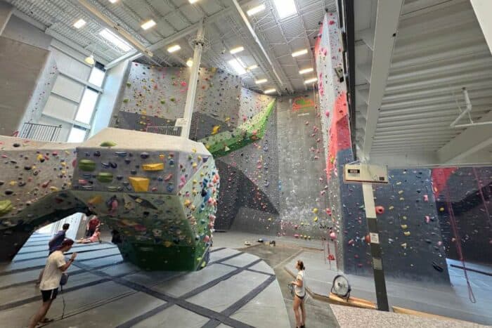 Cliff Hangers rock climbing gym Mooresville NC