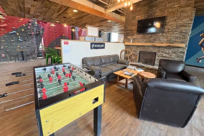 Cliff Hangers rock climbing gym Mooresville NC