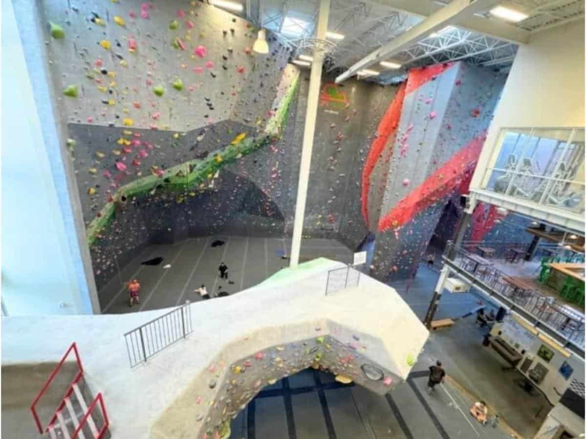 Cliff Hangers rock climbing gym Mooresville NC