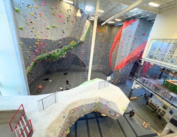 Cliff Hangers rock climbing gym Mooresville NC