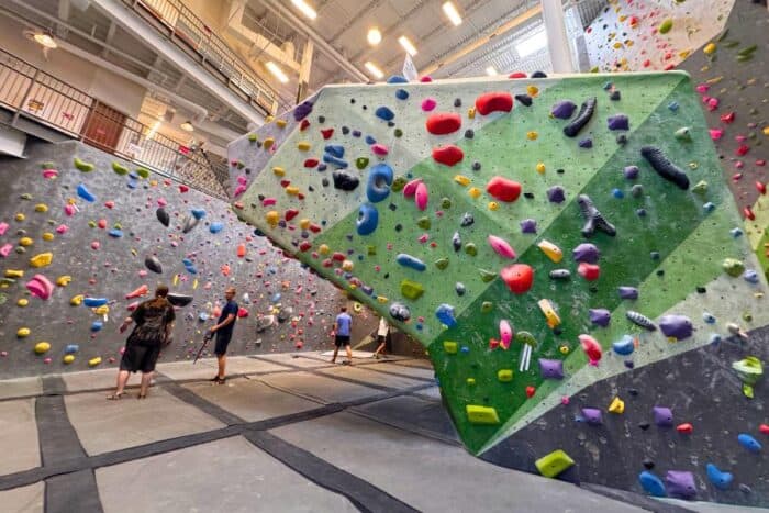 Cliff Hangers rock climbing gym Mooresville NC