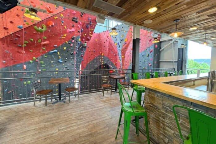 Cliff Hangers rock climbing gym Mooresville NC