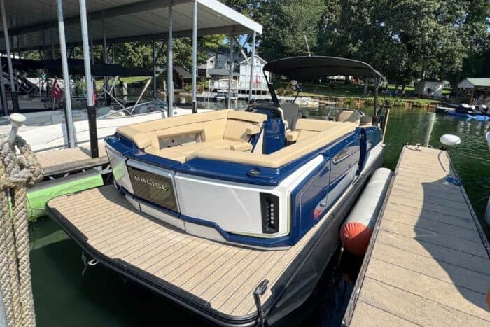 Ride Wake and Surf charter pontoon Mooresville, NC