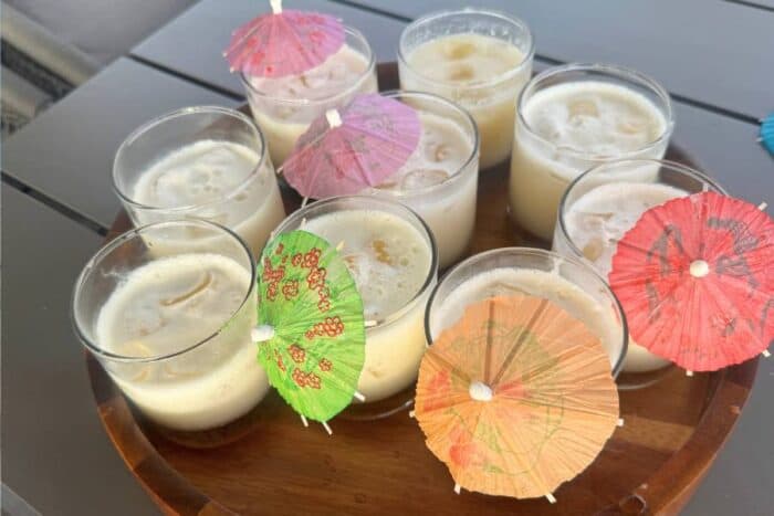 cocktails Villa Selena Belize