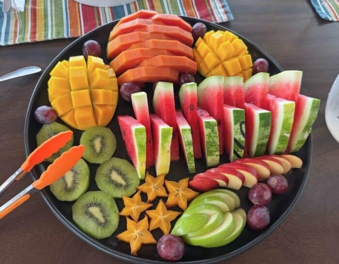 fresh fruit at Villa Selena by TradeWinds in Belize