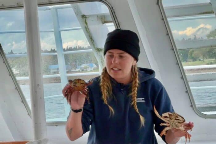 guide on Whale-watching Tour with Quoddy Link Marine Whale and Wildlife Cruises