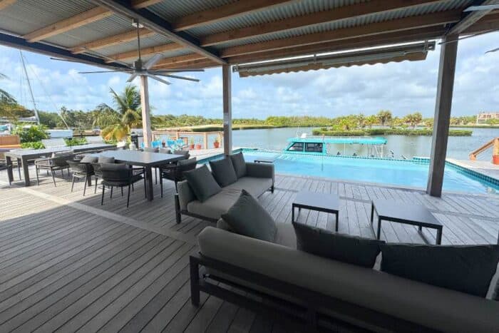 infinity pool at Villa Selena by Tradewinds in Belize