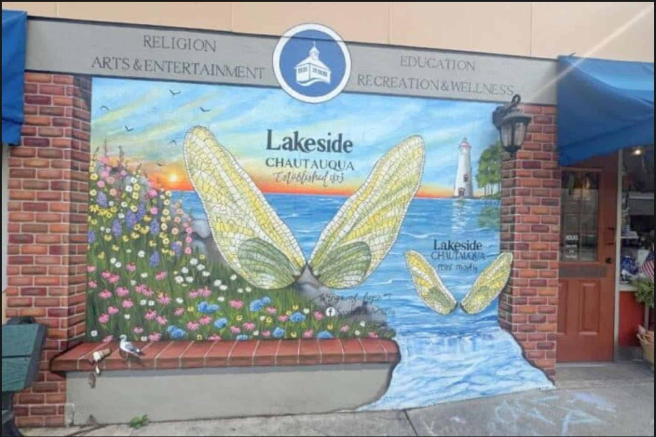 mural Lakeside Chautauqua in Ohio