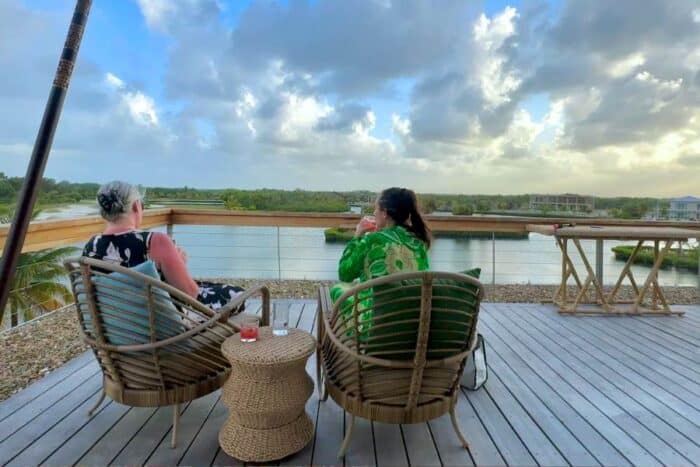 rooftop at Villa Selena in Belize