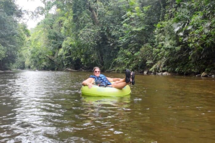 tubing at Mayan World Adventures Belize