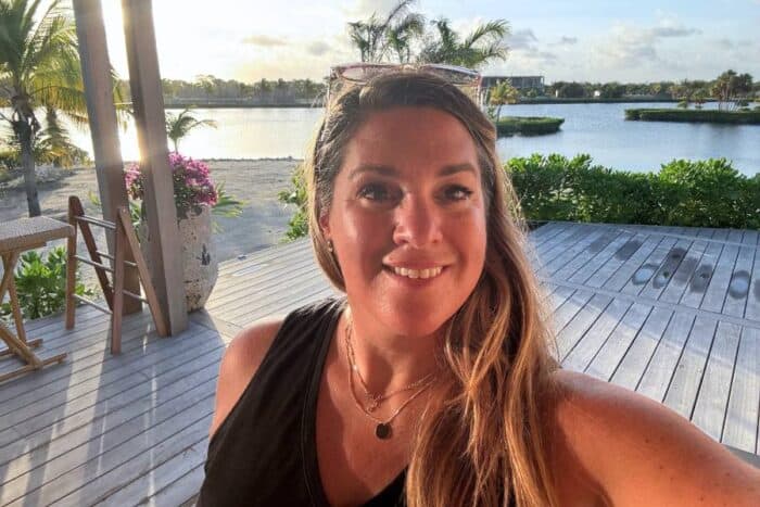 woman at Villa Selena by TradeWinds in Belize