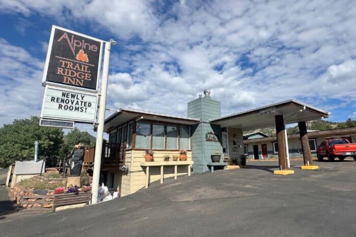 Alpine Trail Ridge Inn in Estes Park CO