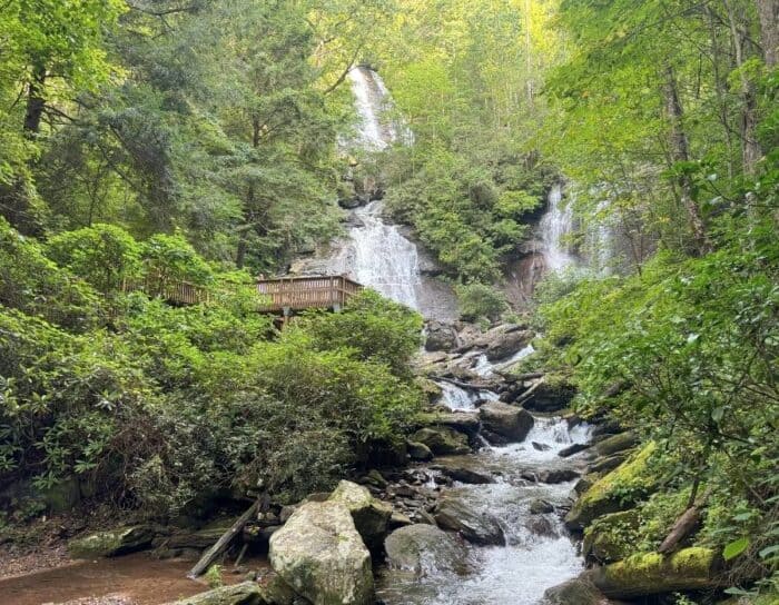 Anna Ruby Falls in GA