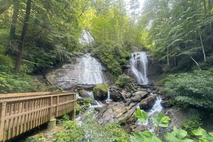 Anna Ruby Falls in Georgia