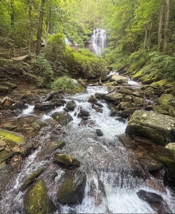Anna Ruby Falls in Georgia