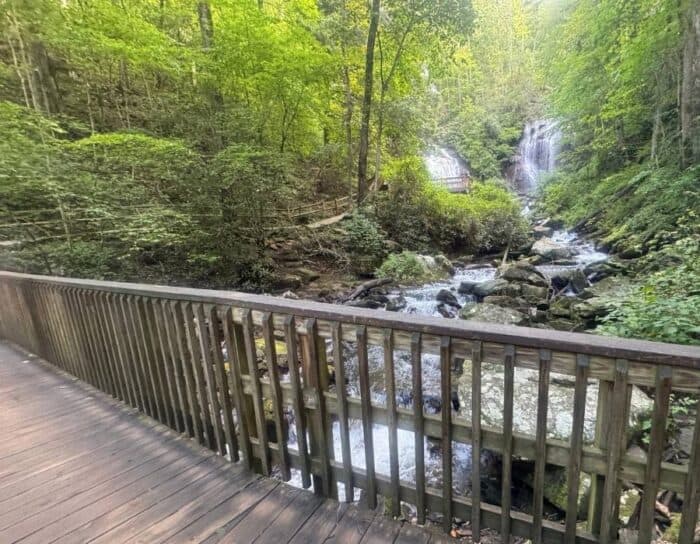 Anna Ruby Falls in Georgia