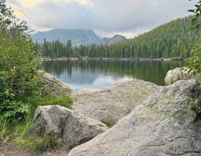 Bear Lake at Rocky Mountain National Park in Colorado