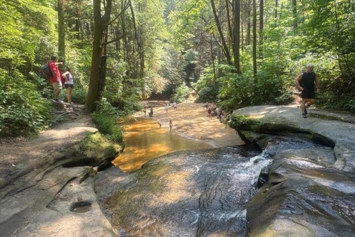 Creation Falls at Red River Gorge in KY