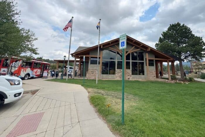 Estes Park Visitor Center in Colorado