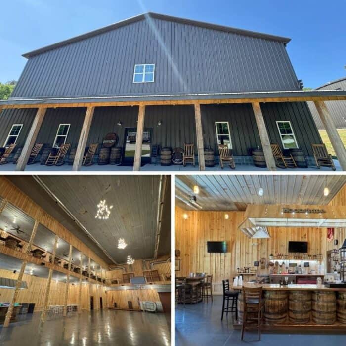 Event space at Walton’s Distillery