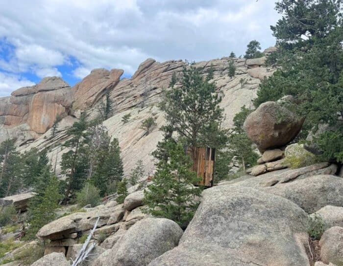 Gem Lake hike Rocky Mountain National Park in CO