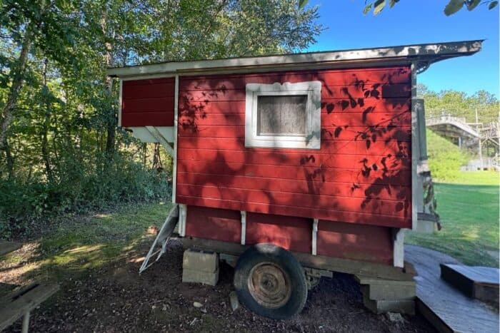 Gypsy vardo at Nacoochee Adventures