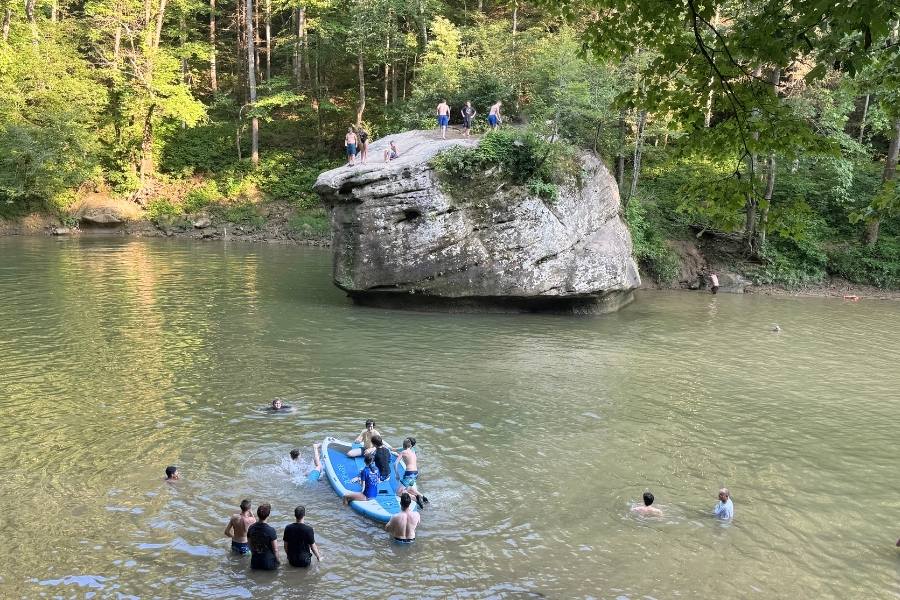 Places to Cool Off, Wade, and Swim at Red River Gorge in KY