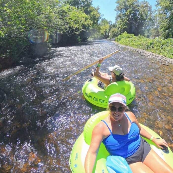 Tubing on the Chattahoochee River