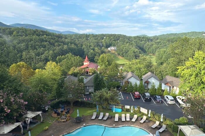 View from Sky Bar at Valhalla Resort Hotel