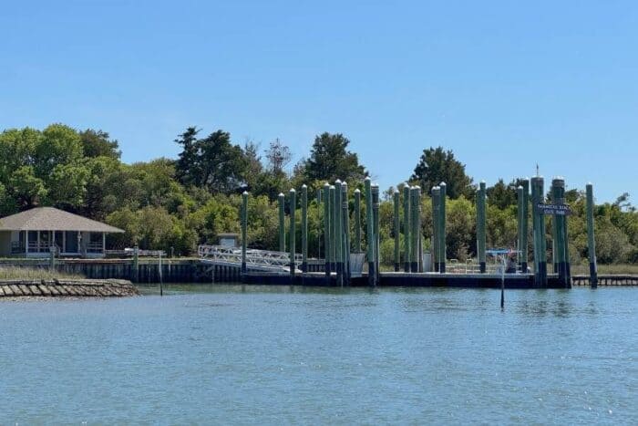 dock Hammocks Beach State Park NC