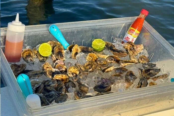 fresh oysters Ghost Fleet Oyster Co. in NC