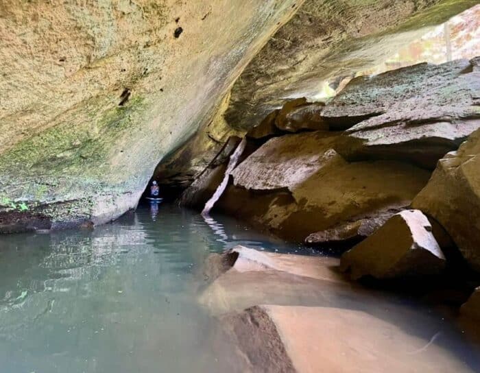 grotto on Grayson Lake KY
