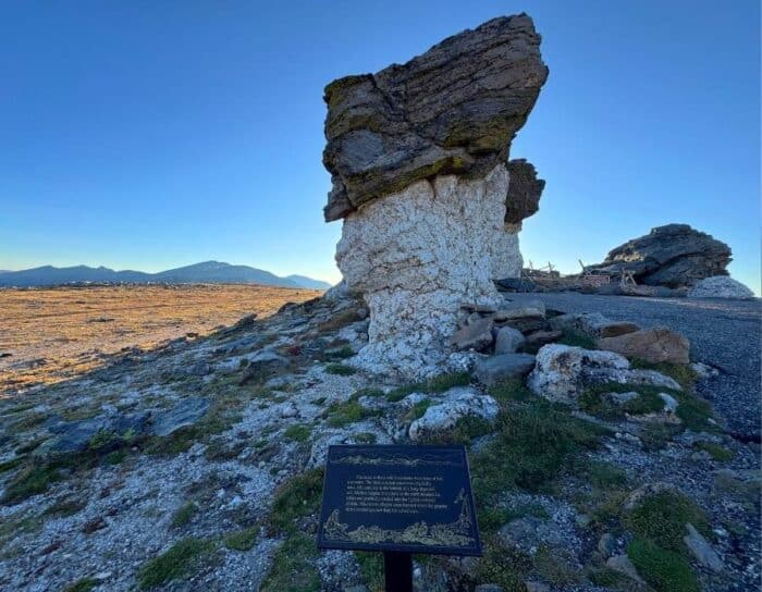 mushroom rocks Rocky Mountain National Park