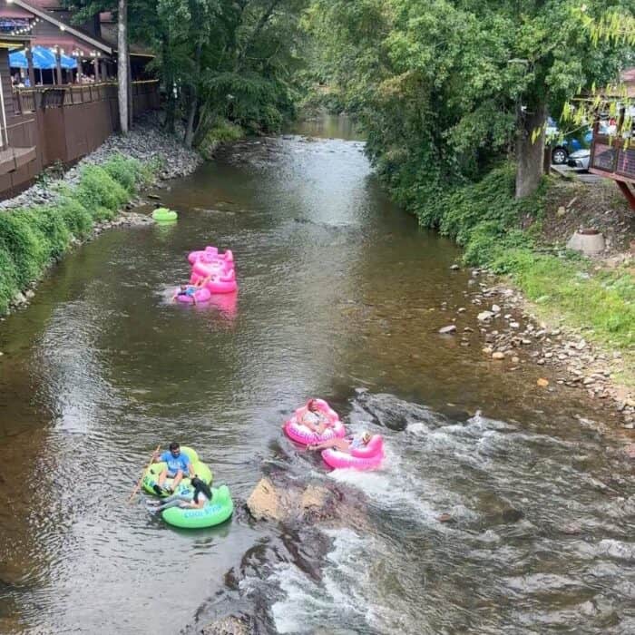 river tubing in Helen GA