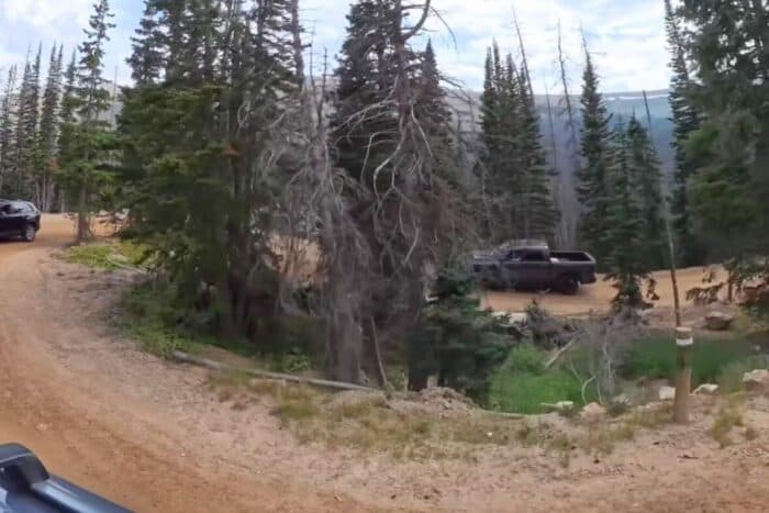 turn Old Fall River Road Rocky Mountain National Park in CO