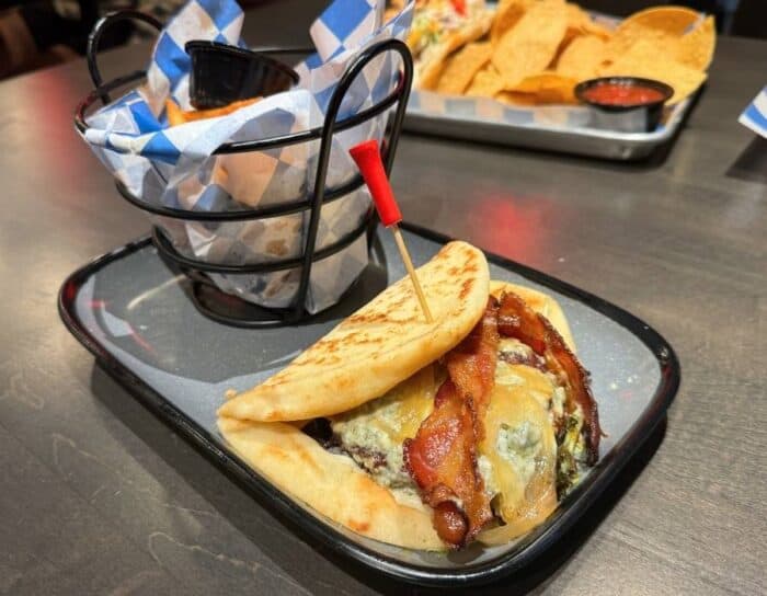 Candied Bleu Bacon at PAR 3 at Newport on the Levee