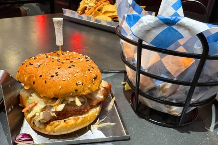 orange chicken crunch at PAR 3