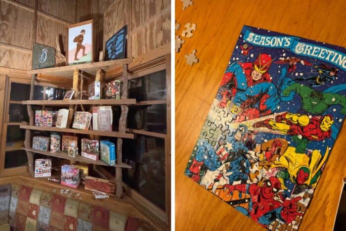 Puzzles at Len Foote Hike Inn
