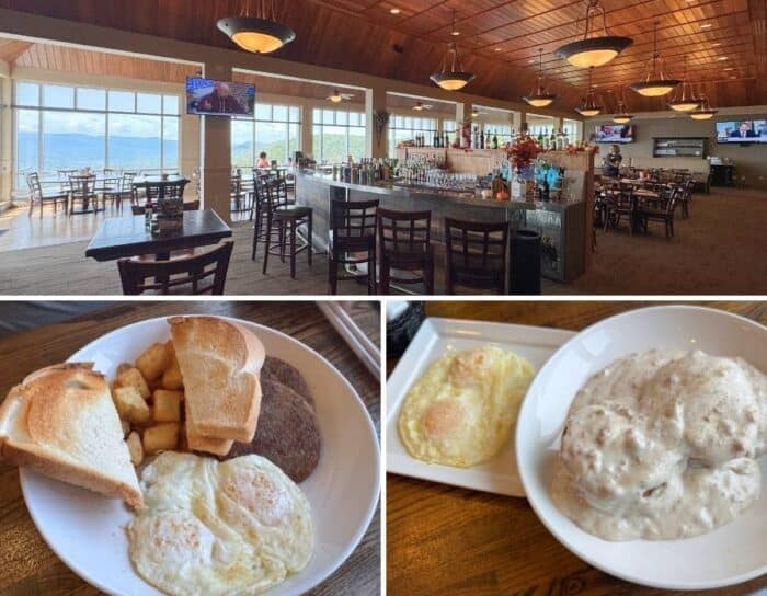 breakfast at Amicalola Falls State Park