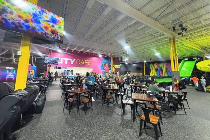 City Cafe at Slick City Action Park Springdale Ohio
