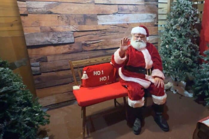 Santa at Holidays on the Farm Winton Woods