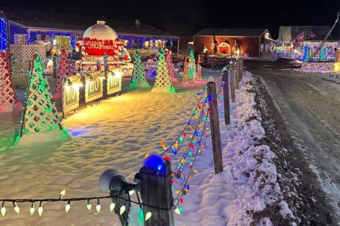 The Christmas Ranch in Morrow, Ohio