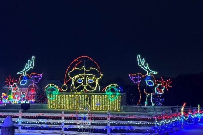 The Christmas Ranch in Morrow, Ohio