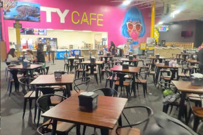 cafe at Slick City Action Park Springdale OH