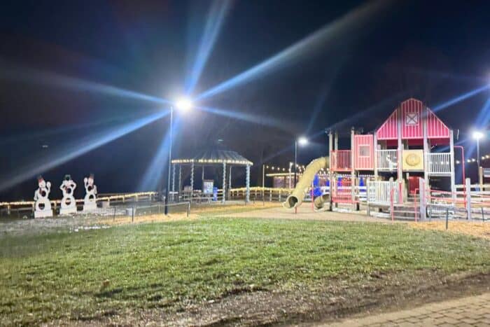 playground Holidays on the Farm Winton Woods