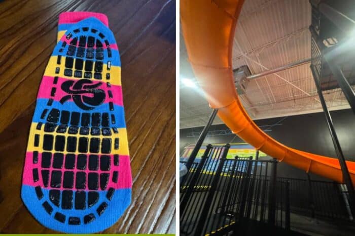 socks at Slick City Action Park