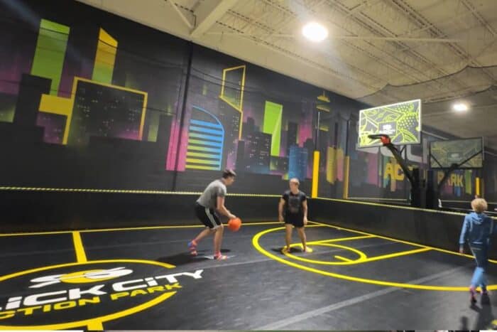 sport air court at Slick City Action Park Springdale OH