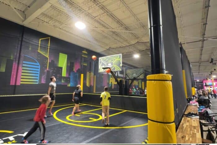 sport air court at Slick City Action Park Springdale OH