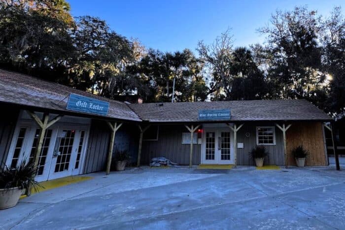 Concession and Gift Shop at Blue Spring State Park
