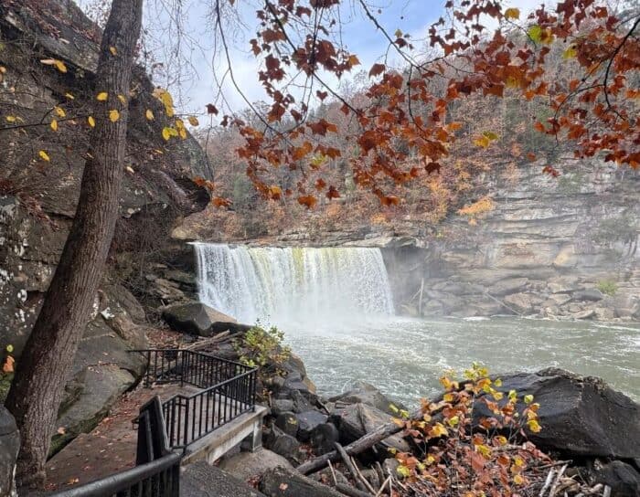 Cumberland Falls in Kentucky